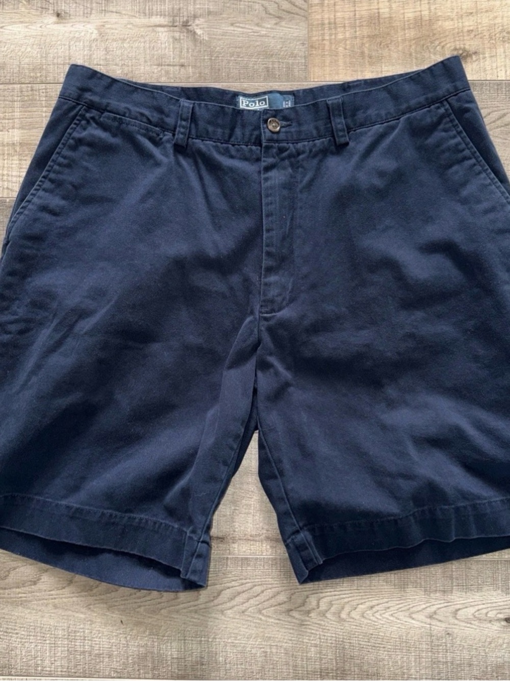 Polo by Ralph Lauren Navy Men's Cotton Chino Shorts 36